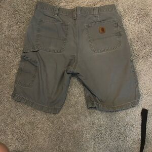 Carhartt Gray Cargo Shorts Durable Everyday Wear